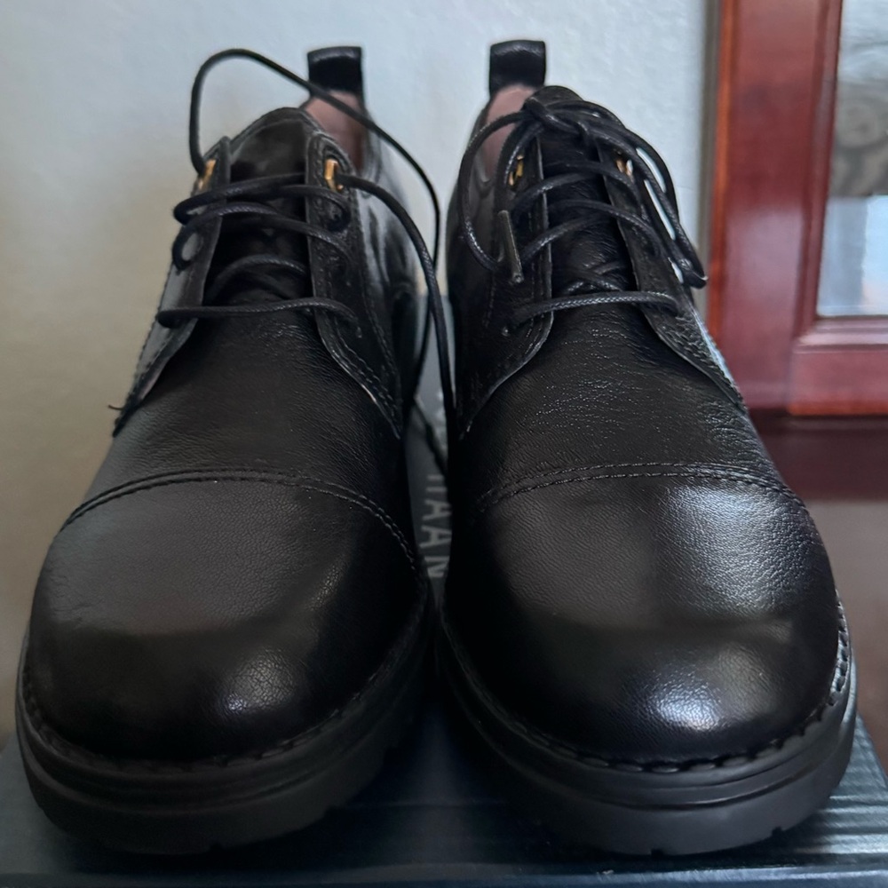 Cole Haan women Camea Heritage Oxford Classic Black LeatherShoes